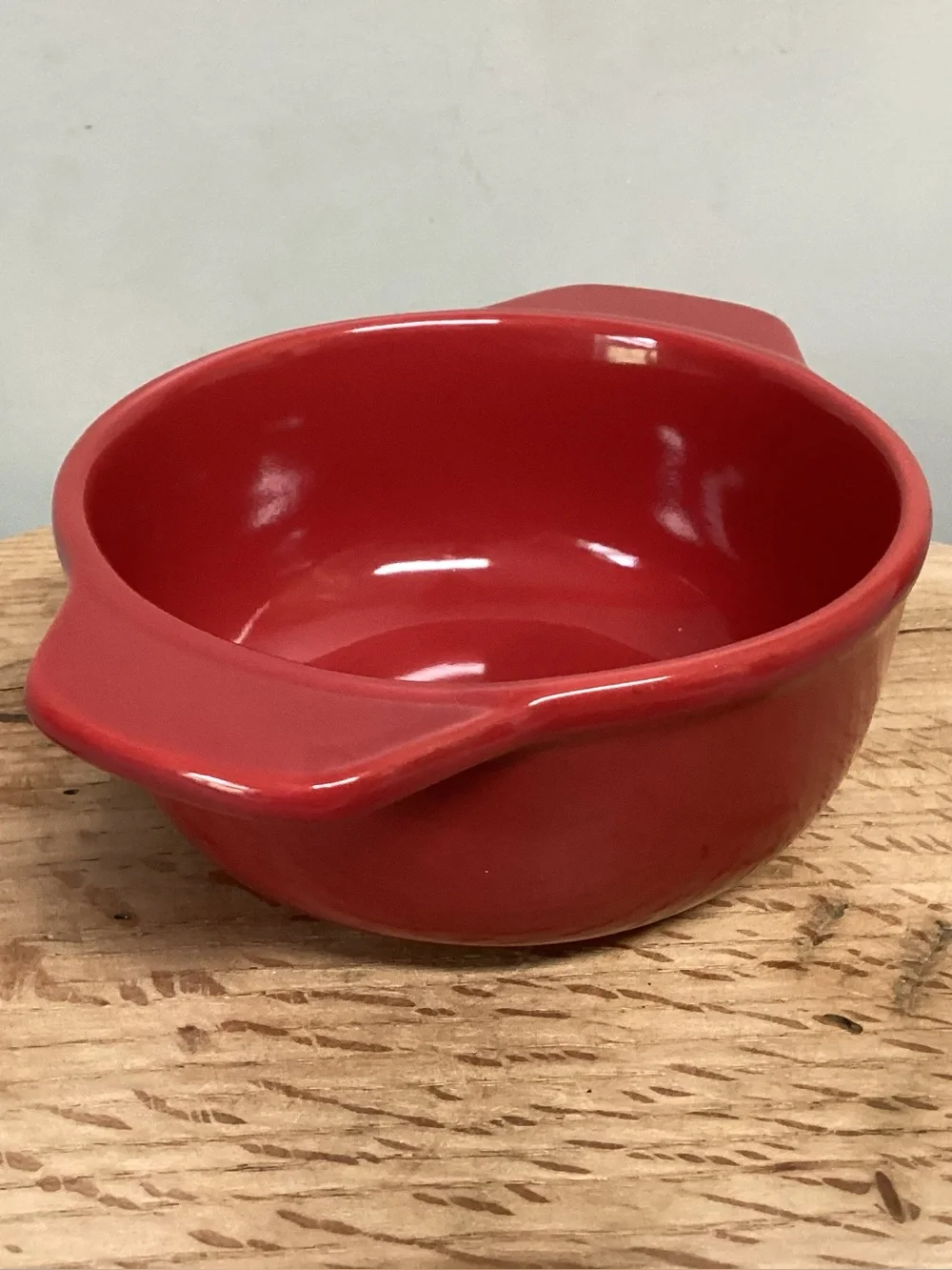 🔴 Vintage Chantal Cookware Casserole Dish / Soup Bowl - Beautiful Red Design